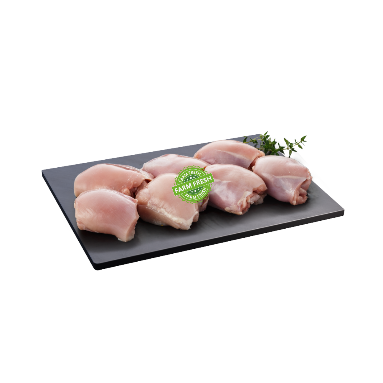 Fresh Chicken Thigh Bone-in (Skin Off)